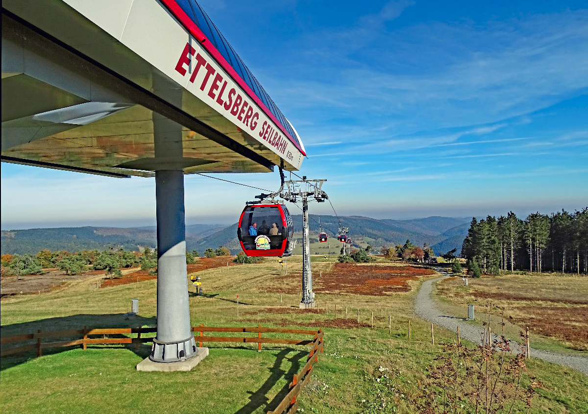 Bergstation der Ettelsberg-Seilbahn in Willingen (Sauerland)