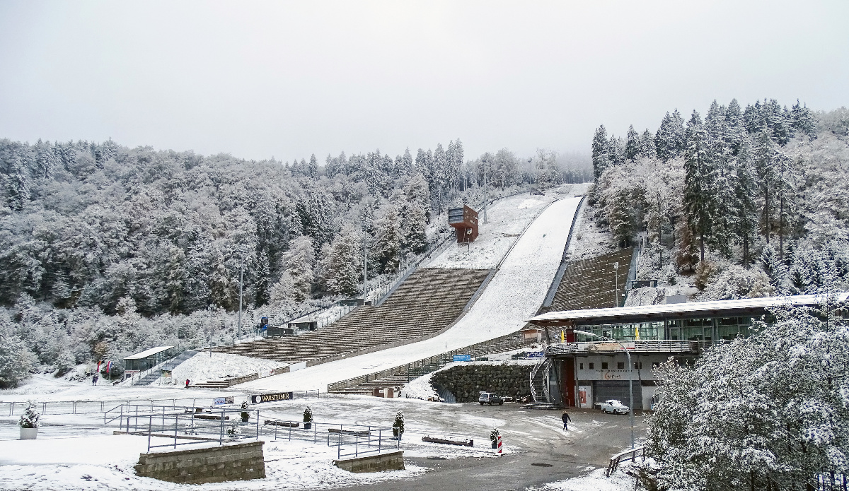 Weltcup-Skisprungschanze "Mühlenkopfschanze" in Willingen (Sauerland)