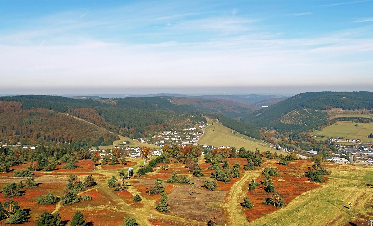 Panorama von Willingen im Sauerland