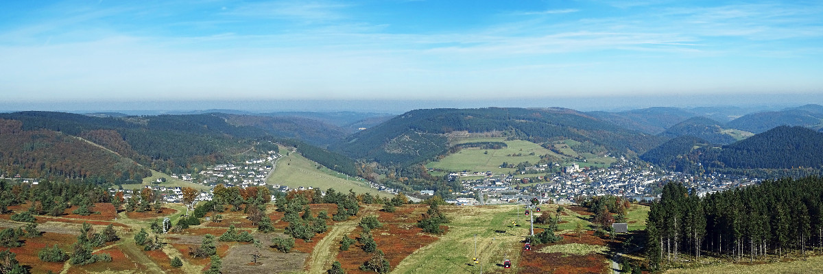 Panorama von Willingen im Hochsauerland
