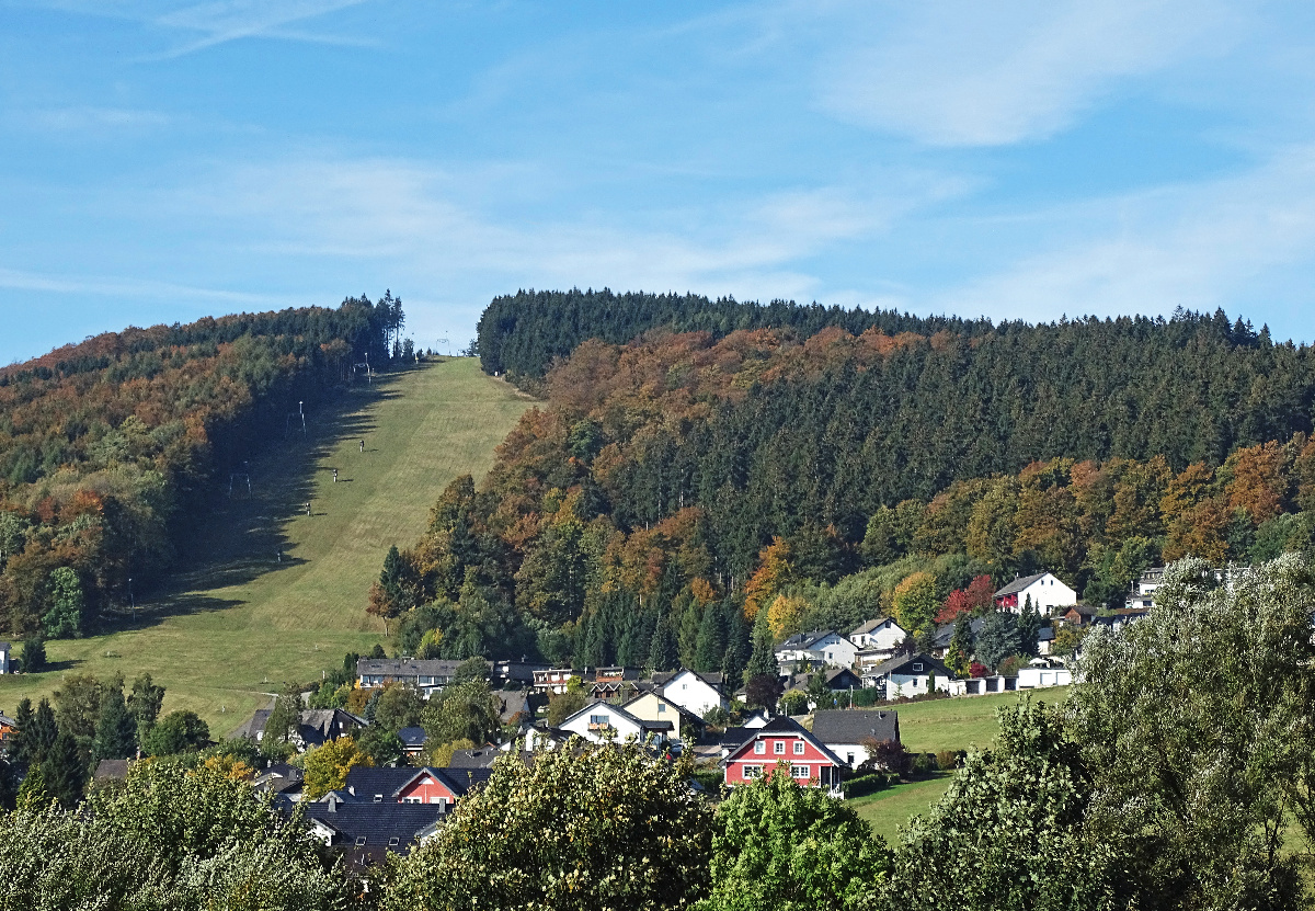 Skihang am Hoppenkopf (800 m) in Willingen im Sauerland