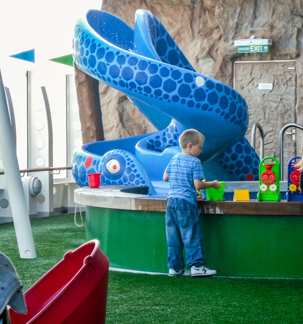 AIDAblu (AIDA Cruises) - Kids Club Außenbereich (Deck 5)