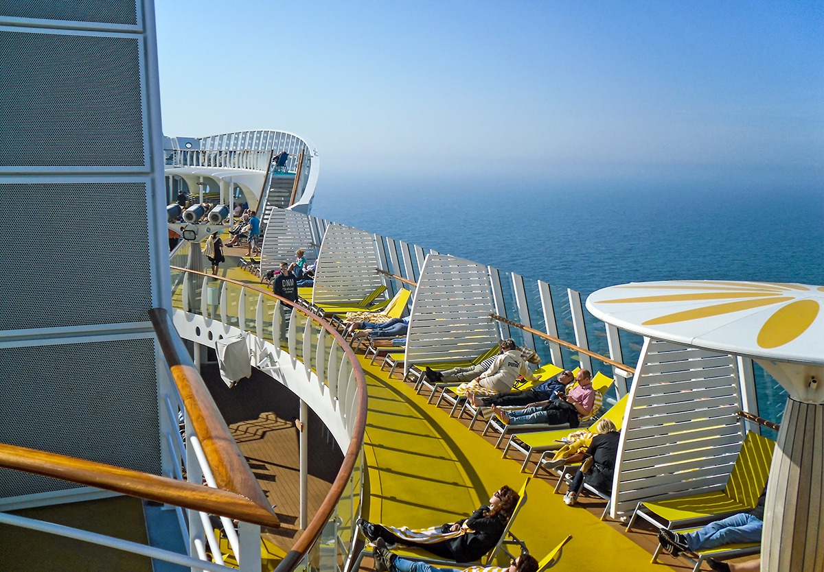 AIDAblu (AIDA Cruises) - Sonnendeck (Deck 12)