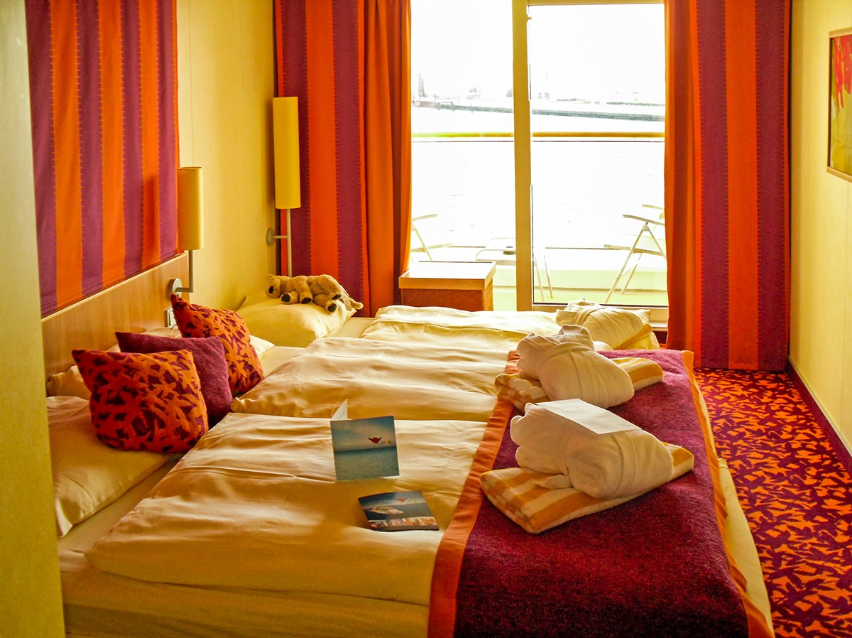 AIDAblu (AIDA Cruises) - 3-Bett-Balkonkabine 8140