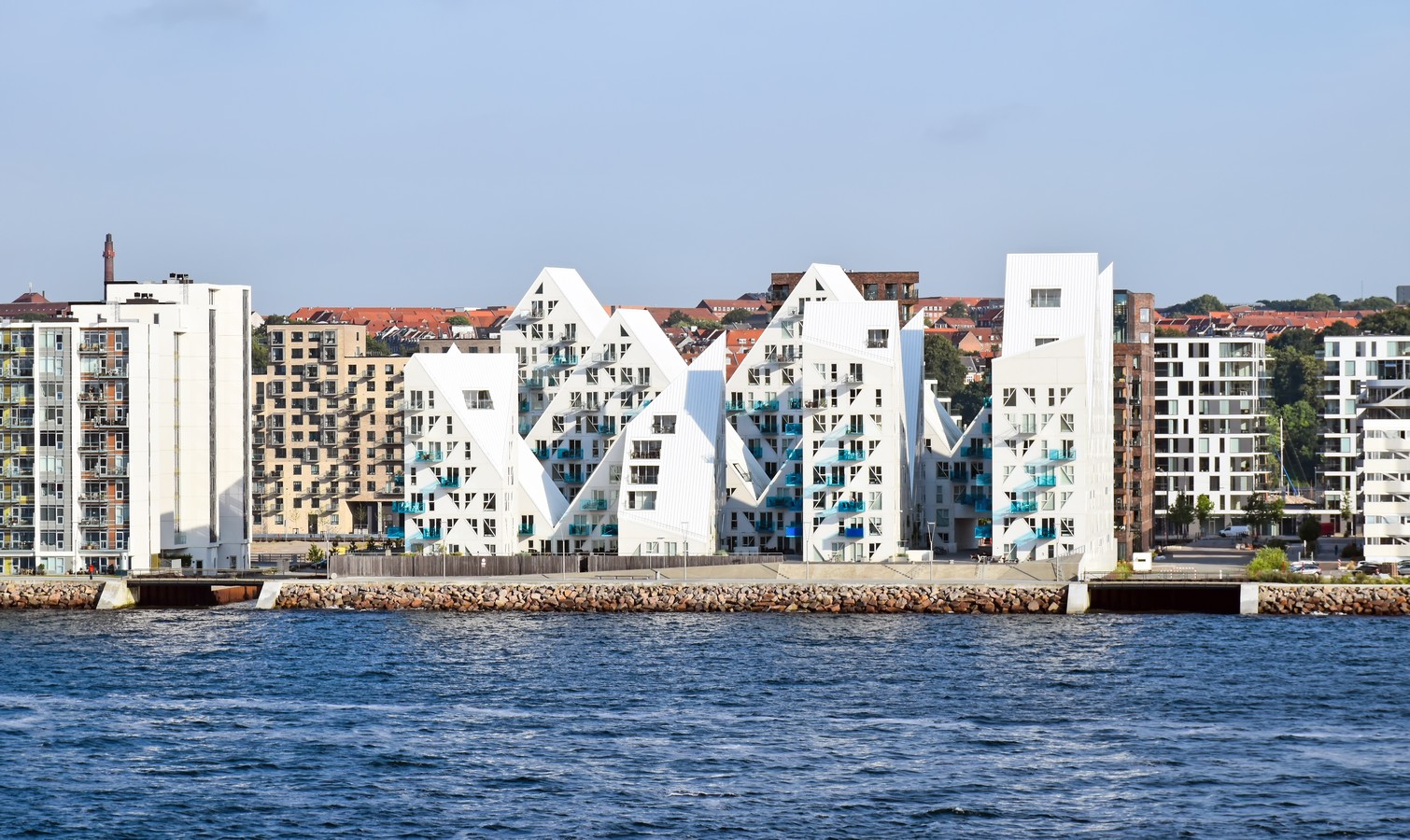 Wohnanlage „Isbjerget“ in Aarhus (Dänemark)