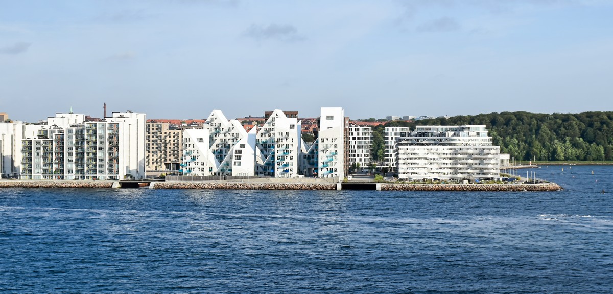 Wohnanlage „Isbjerget“ in Aarhus (Dänemark)