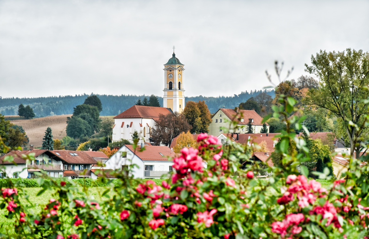 Bad Birnbach (Bayern) - Ortspanorama