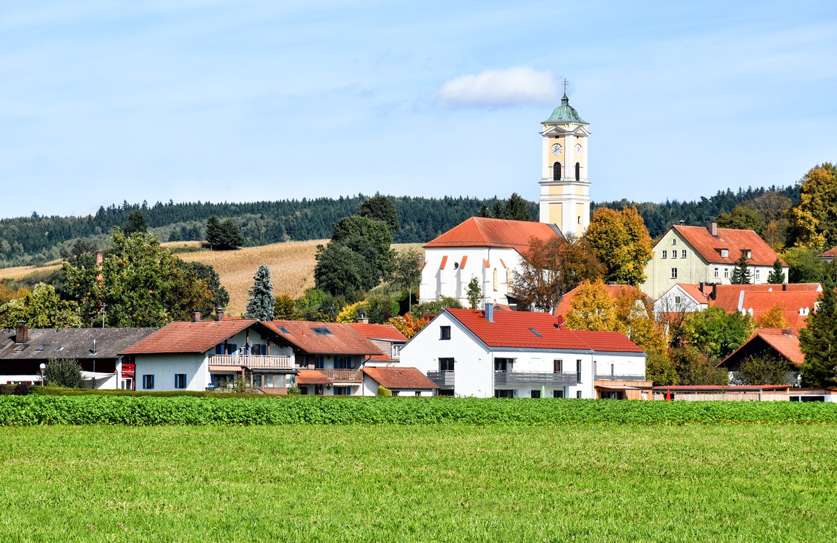 Bad Birnbach (Bayern) - Ortspanorama
