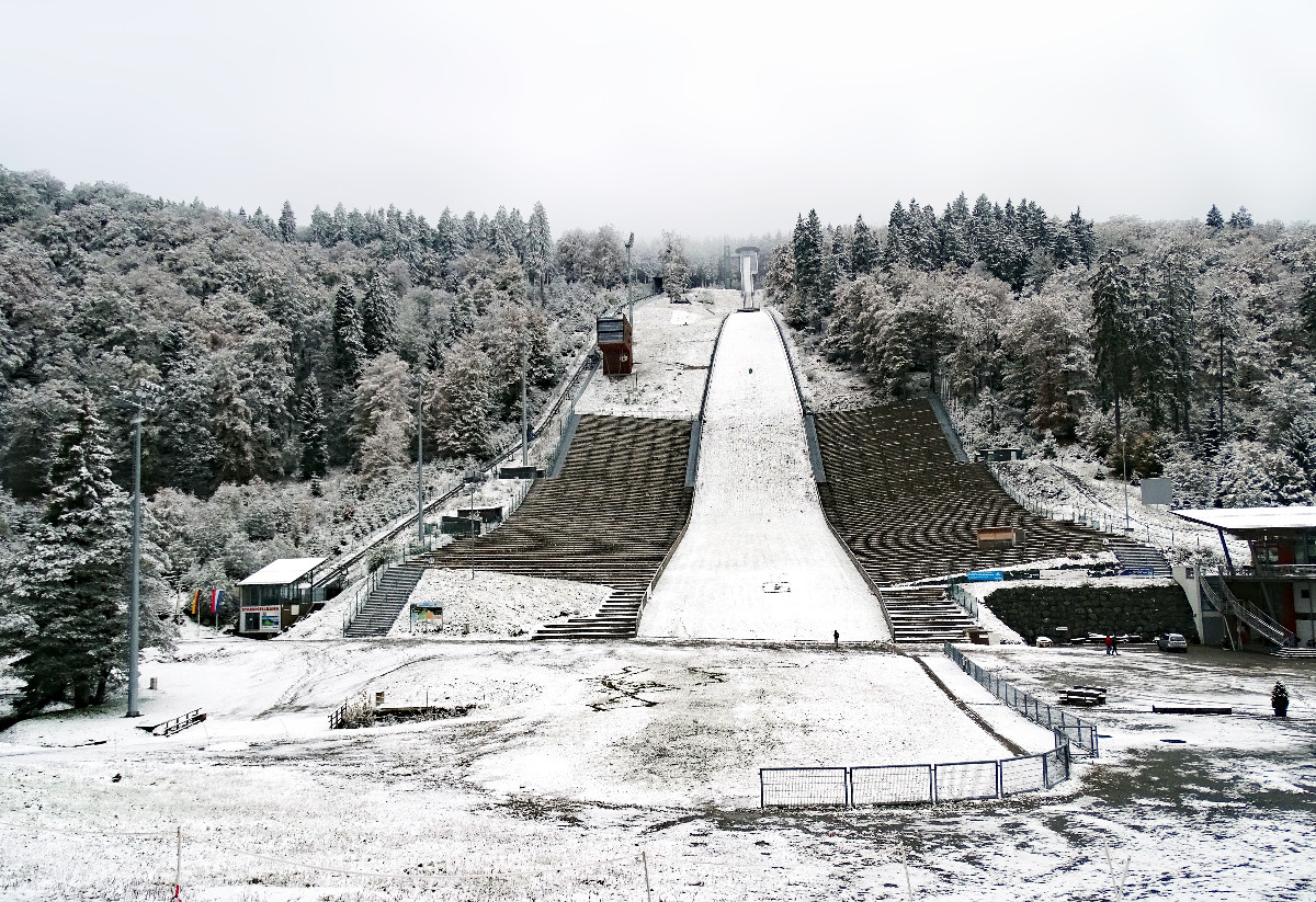 Weltcup-Skisprungschanze "Mühlenkopfschanze" in Willingen (Sauerland)