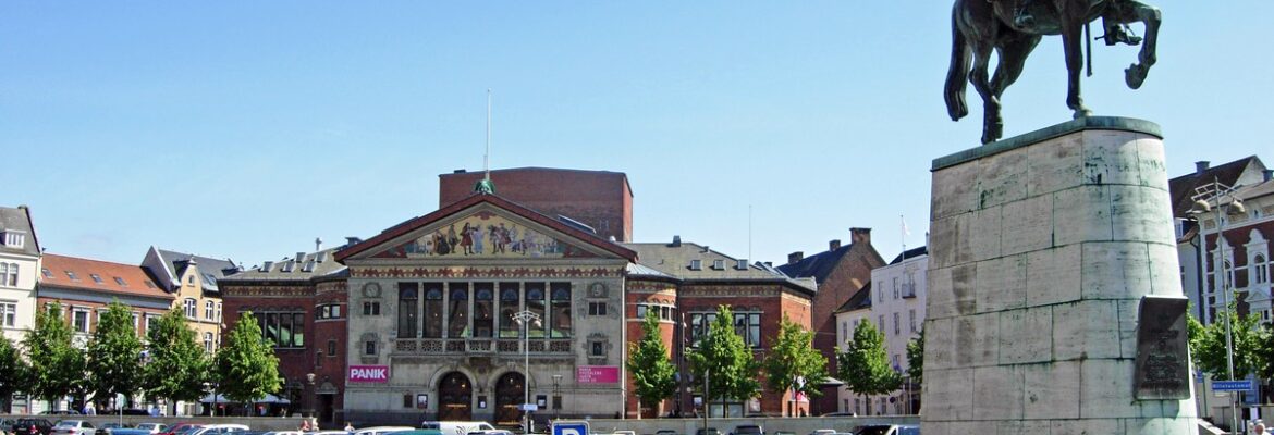 Bispetorvet und Theater in Aarhus (Dänemark)