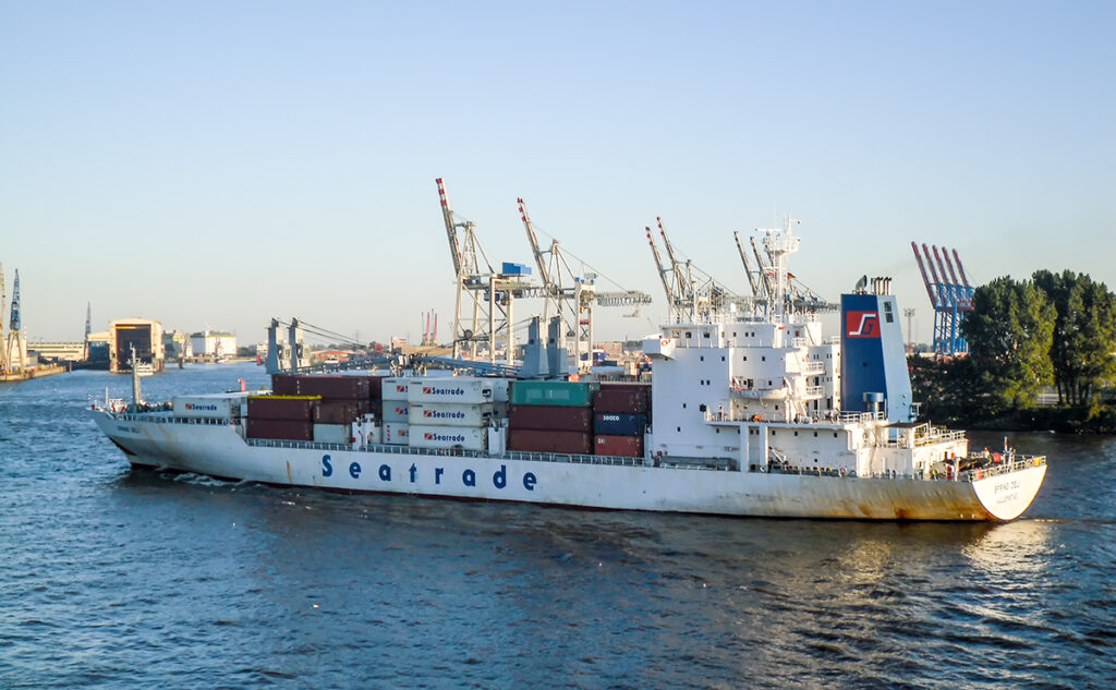 Containerschiff SPRING DELI (IMO: 8220424)