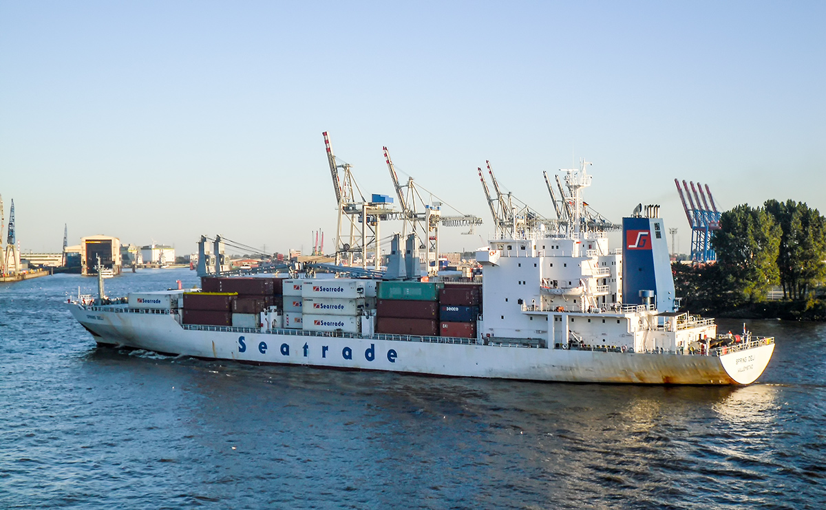 Containerschiff SPRING DELI (IMO: 8220424)