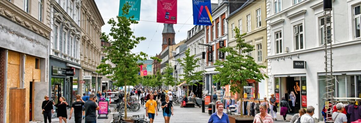 Ryesgade in Aarhus (Dänemark)