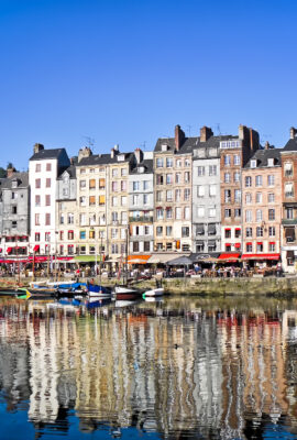 Vieux Bassin in Honfleur (Frankreich)