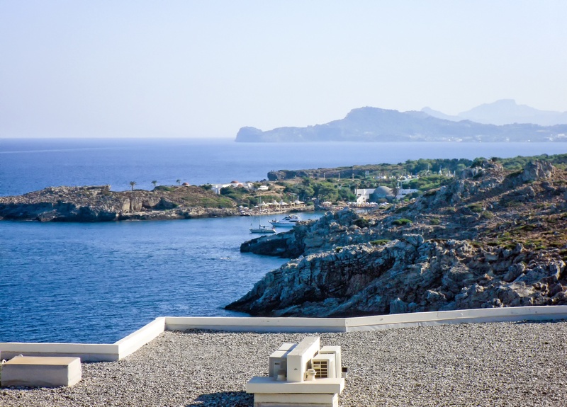 Hotel Kalithea Mare Palace (Rhodos) - Meerblick