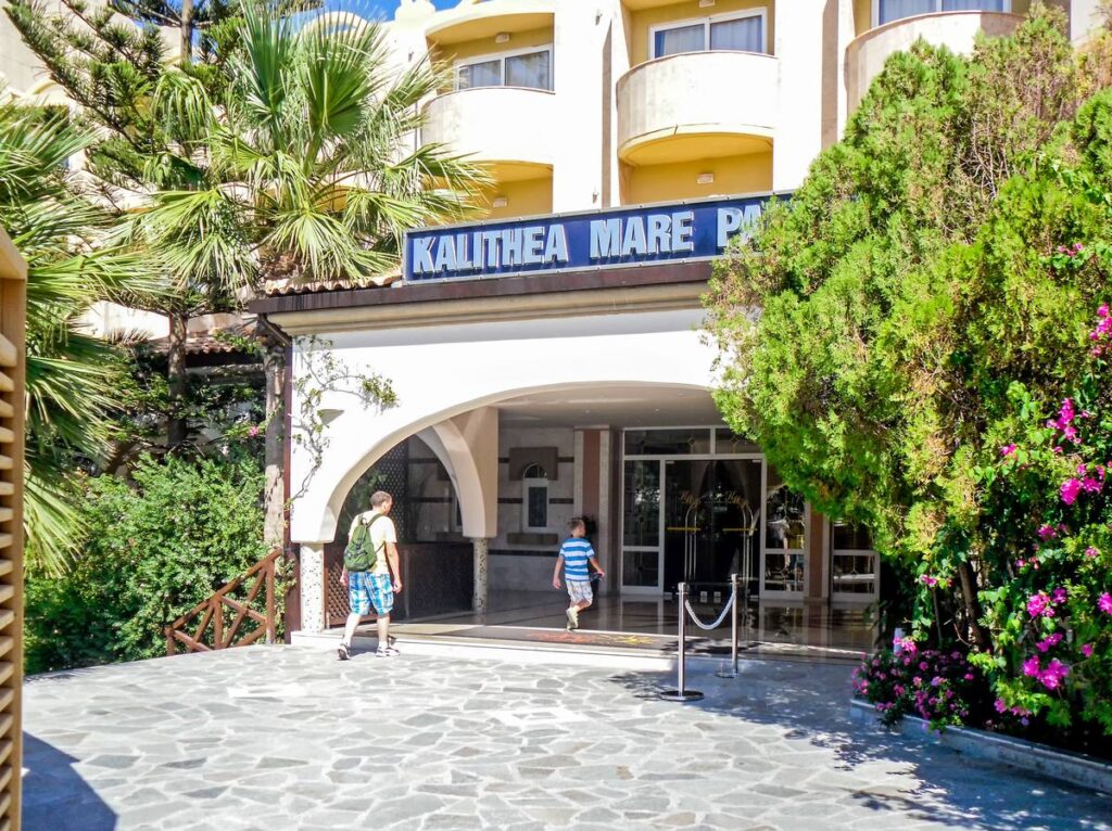 Hotel Kalithea Mare Palace (Rhodos) - Eingang