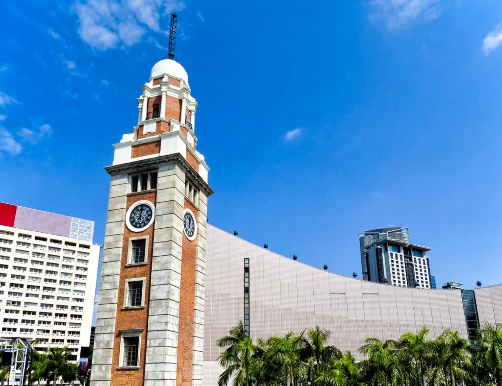 Clock Tower in Hongkong